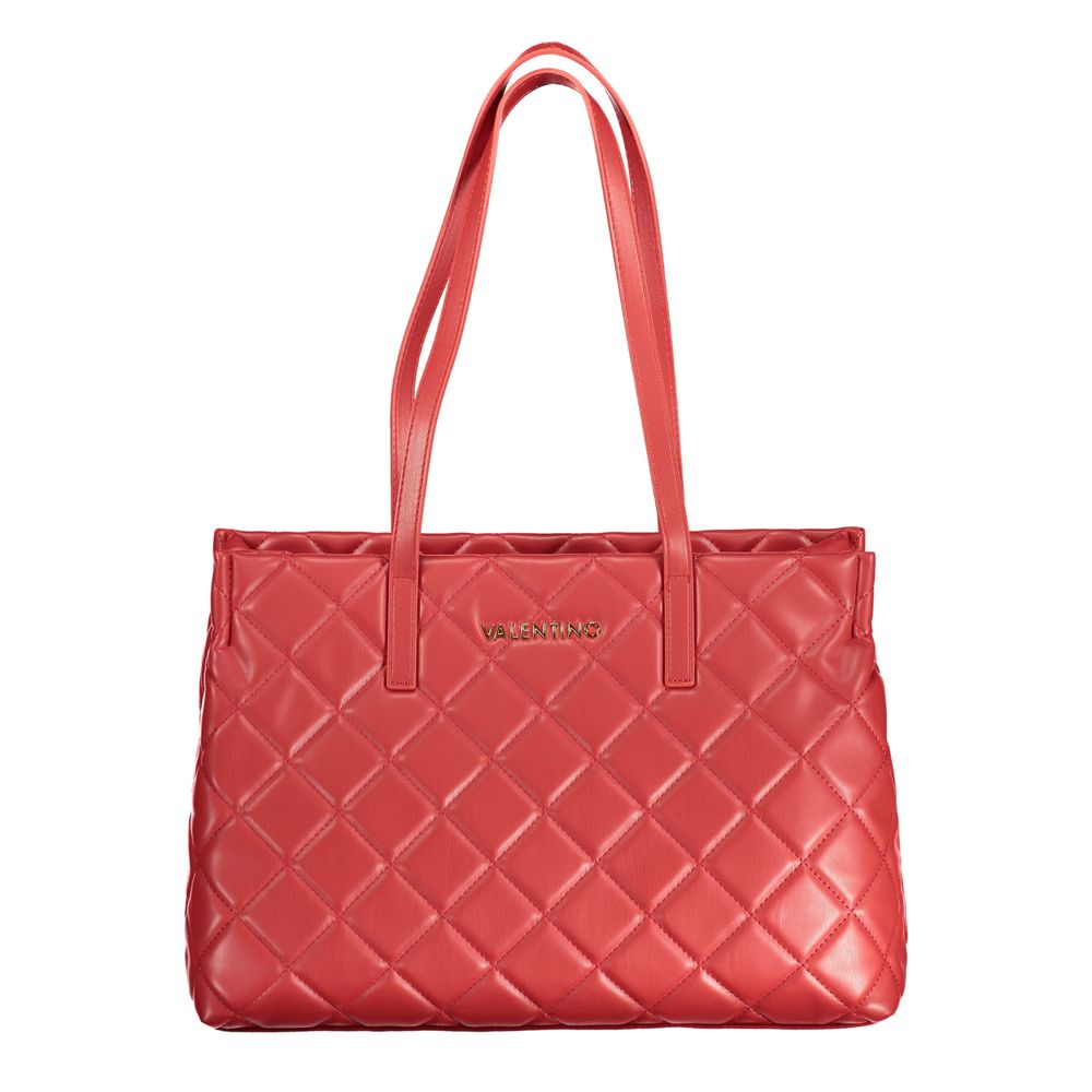 Valentino Bags Red Polyethylene Handbag | Fashionsarah.com