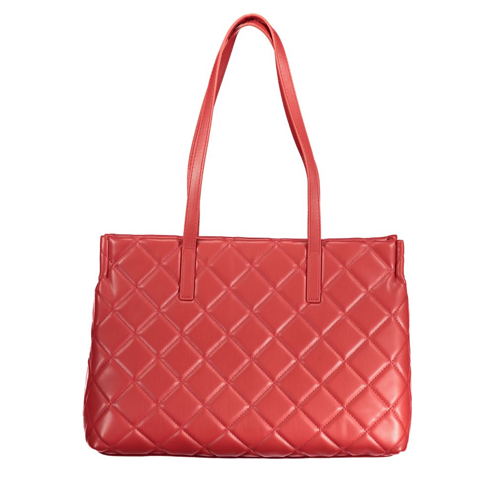 Valentino Bags Red Polyethylene Handbag | Fashionsarah.com