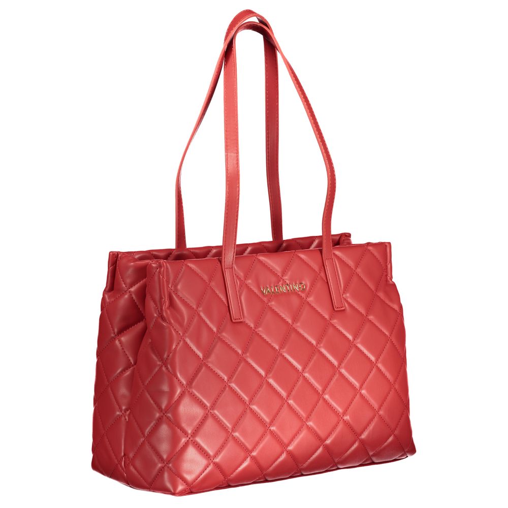 Valentino Bags Red Polyethylene Handbag | Fashionsarah.com