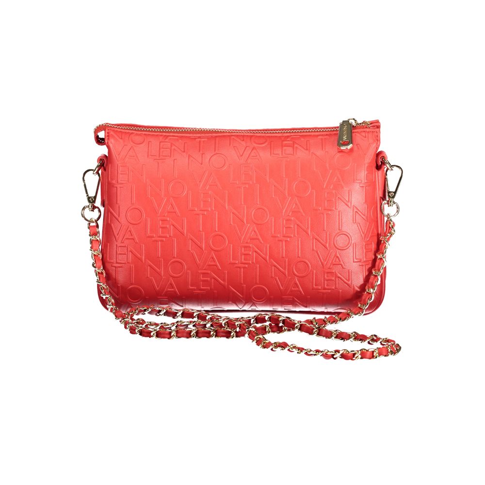 Valentino Bags Red Polyethylene Handbag | Fashionsarah.com