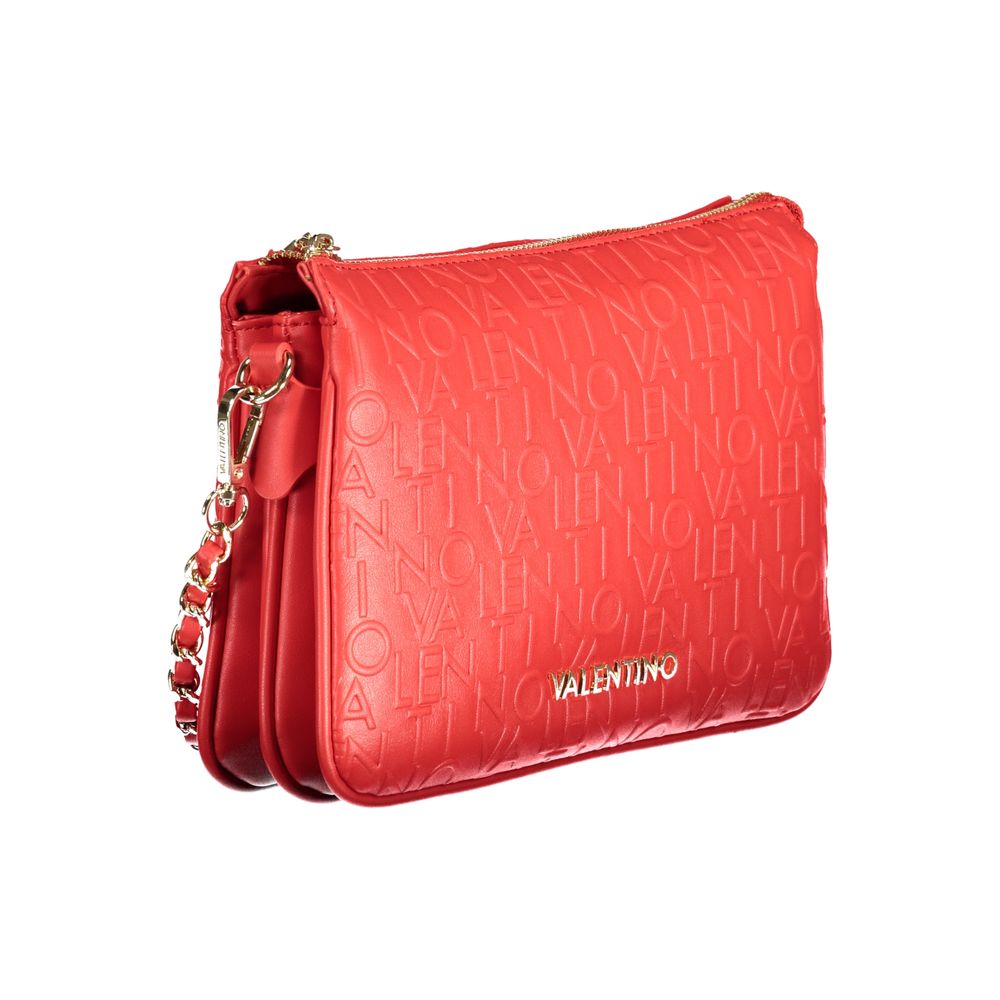 Valentino Bags Red Polyethylene Handbag | Fashionsarah.com