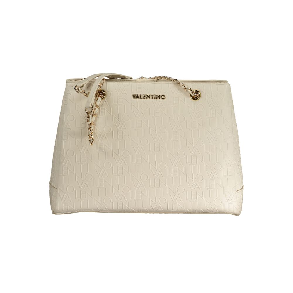 Valentino Bags White Polyethylene Handbag | Fashionsarah.com