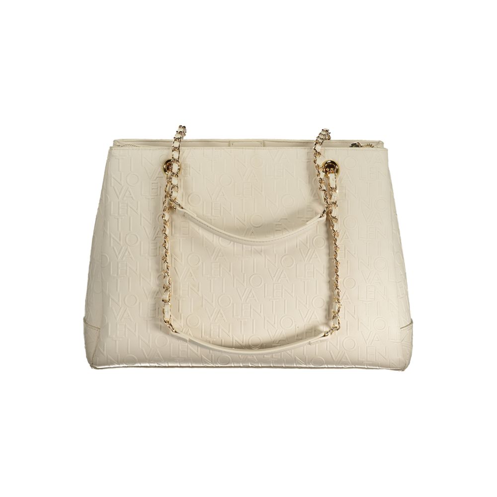 Valentino Bags White Polyethylene Handbag | Fashionsarah.com