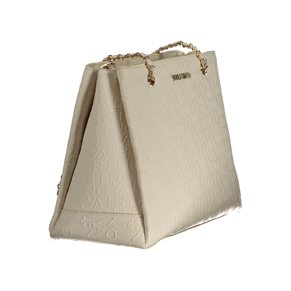 Valentino Bags White Polyethylene Handbag | Fashionsarah.com