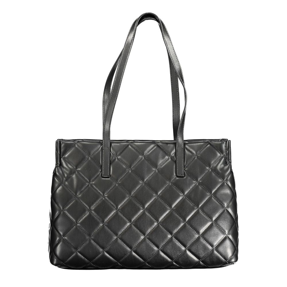 Valentino Bags Black Polyethylene Handbag | Fashionsarah.com