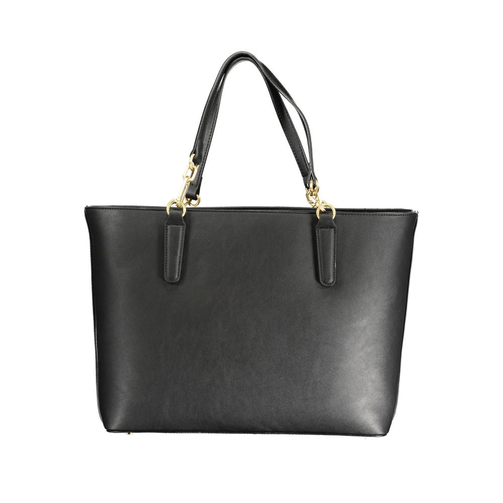 Valentino Bags Black Polyethylene Handbag | Fashionsarah.com