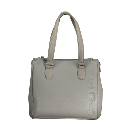 Valentino Bags Gray Polyethylene Handbag | Fashionsarah.com