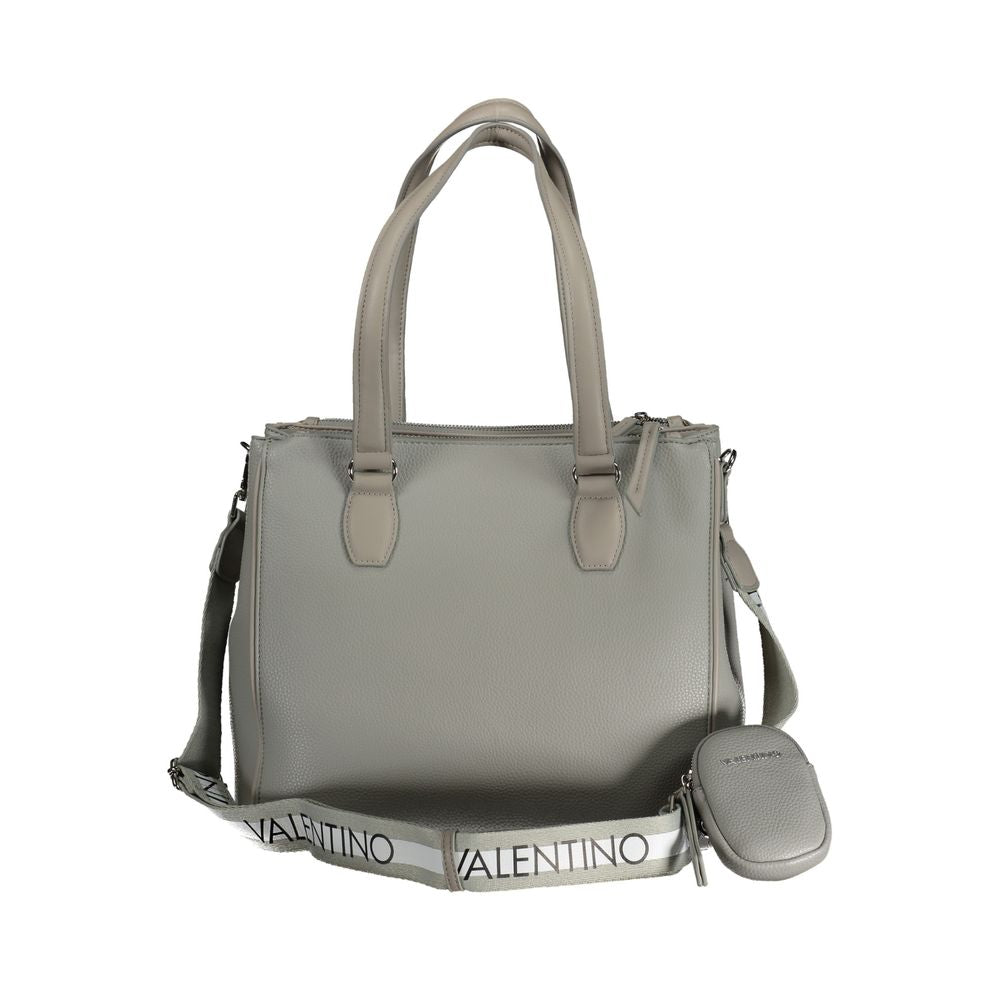 Valentino Bags Gray Polyethylene Handbag | Fashionsarah.com