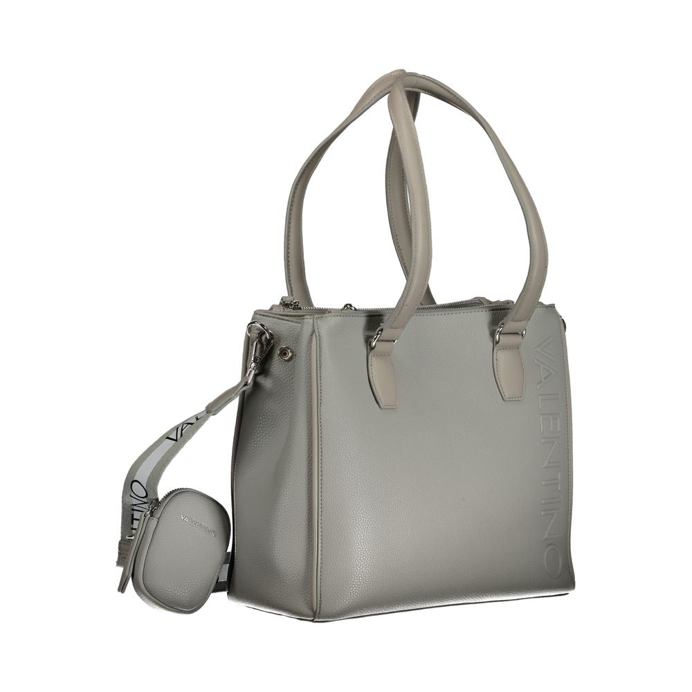 Valentino Bags Gray Polyethylene Handbag | Fashionsarah.com