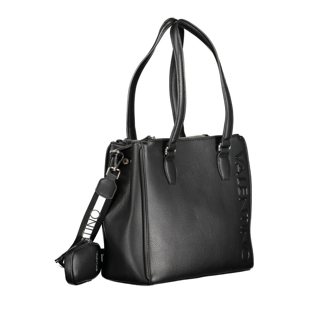 Valentino Bags Black Polyethylene Handbag | Fashionsarah.com