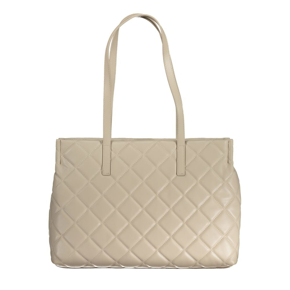 Valentino Bags Beige Polyethylene Handbag | Fashionsarah.com