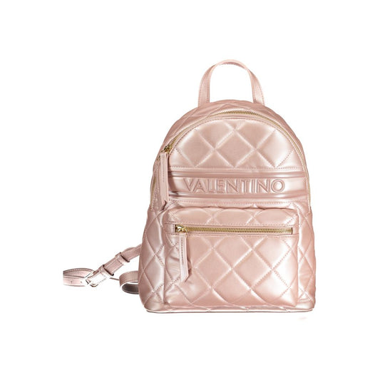 Valentino Bags Pink Polyethylene Backpack | Fashionsarah.com