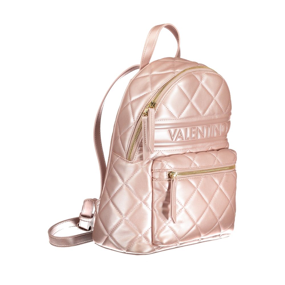 Valentino Bags Pink Polyethylene Backpack | Fashionsarah.com