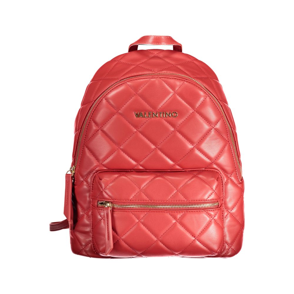 Valentino Bags Red Polyethylene Backpack | Fashionsarah.com