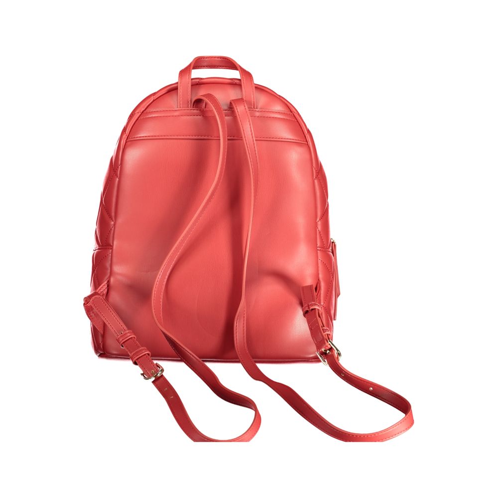 Valentino Bags Red Polyethylene Backpack | Fashionsarah.com