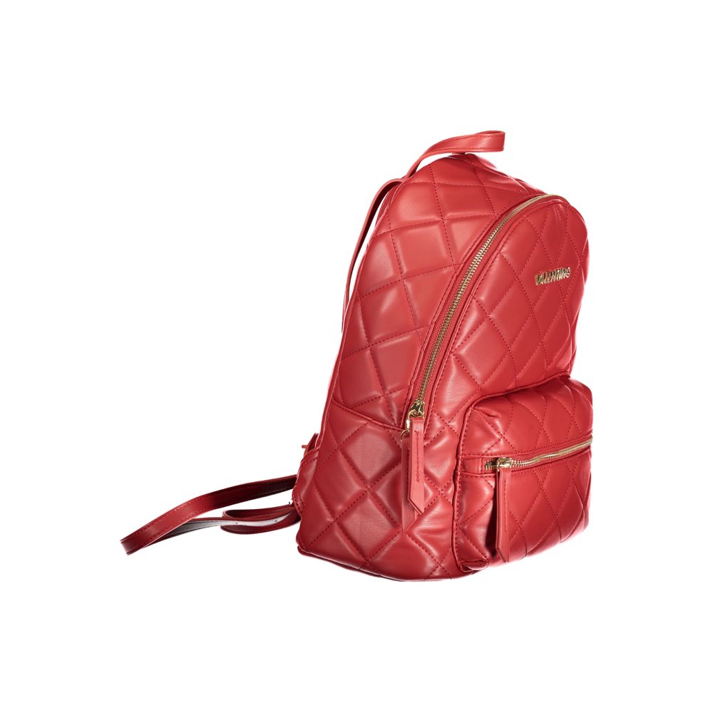 Valentino Bags Red Polyethylene Backpack | Fashionsarah.com