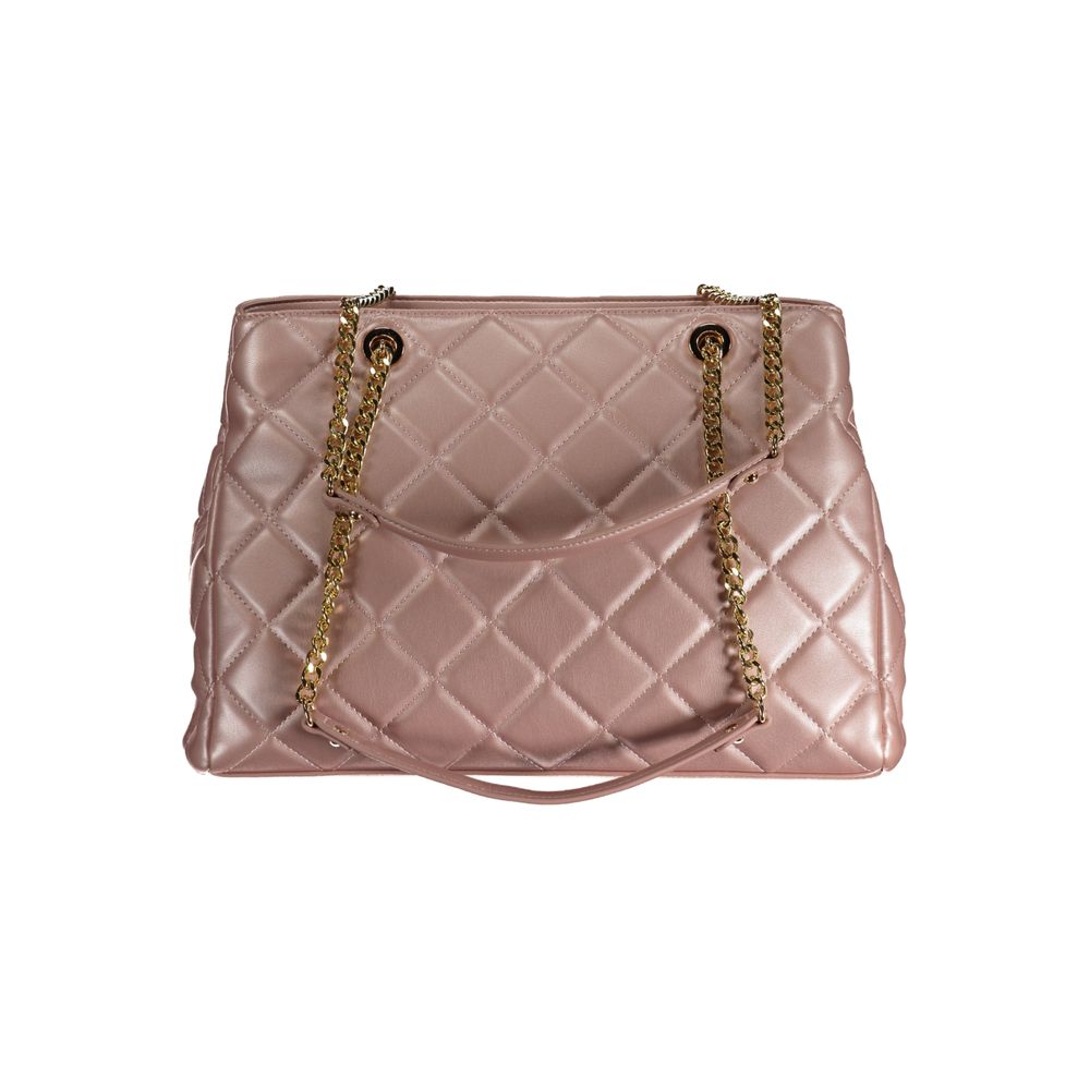 Valentino Bags Pink Polyethylene Handbag | Fashionsarah.com