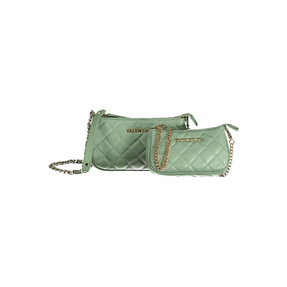 Valentino Bags Green Polyethylene Handbag | Fashionsarah.com