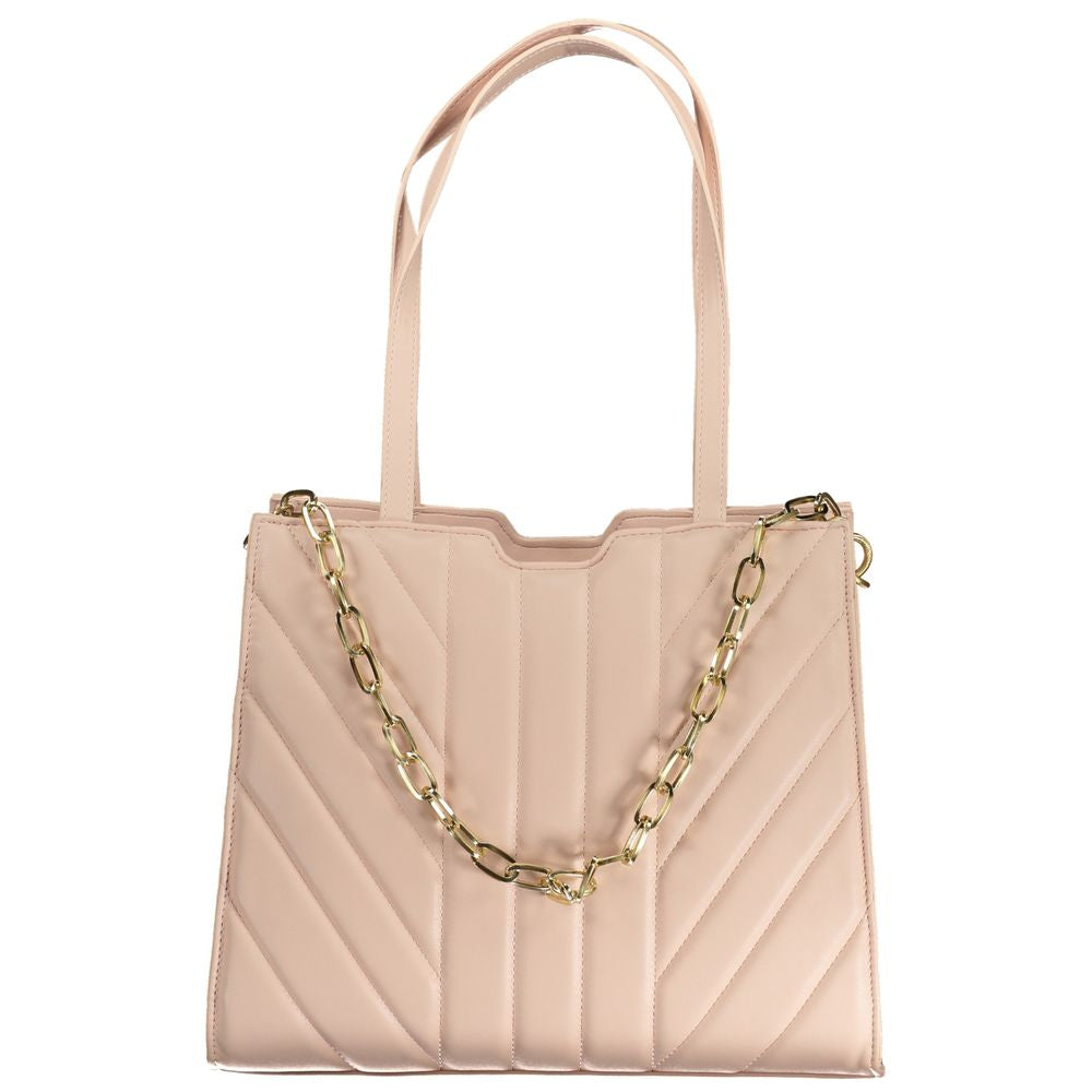 Valentino Bags Pink Polyethylene Handbag | Fashionsarah.com