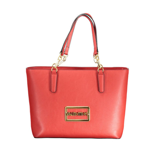 Valentino Bags Red Polyethylene Handbag | Fashionsarah.com