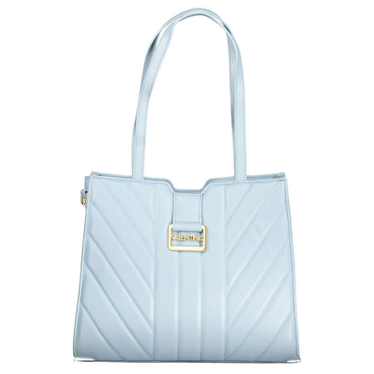 Valentino Bags Light Blue Polyethylene Handbag | Fashionsarah.com