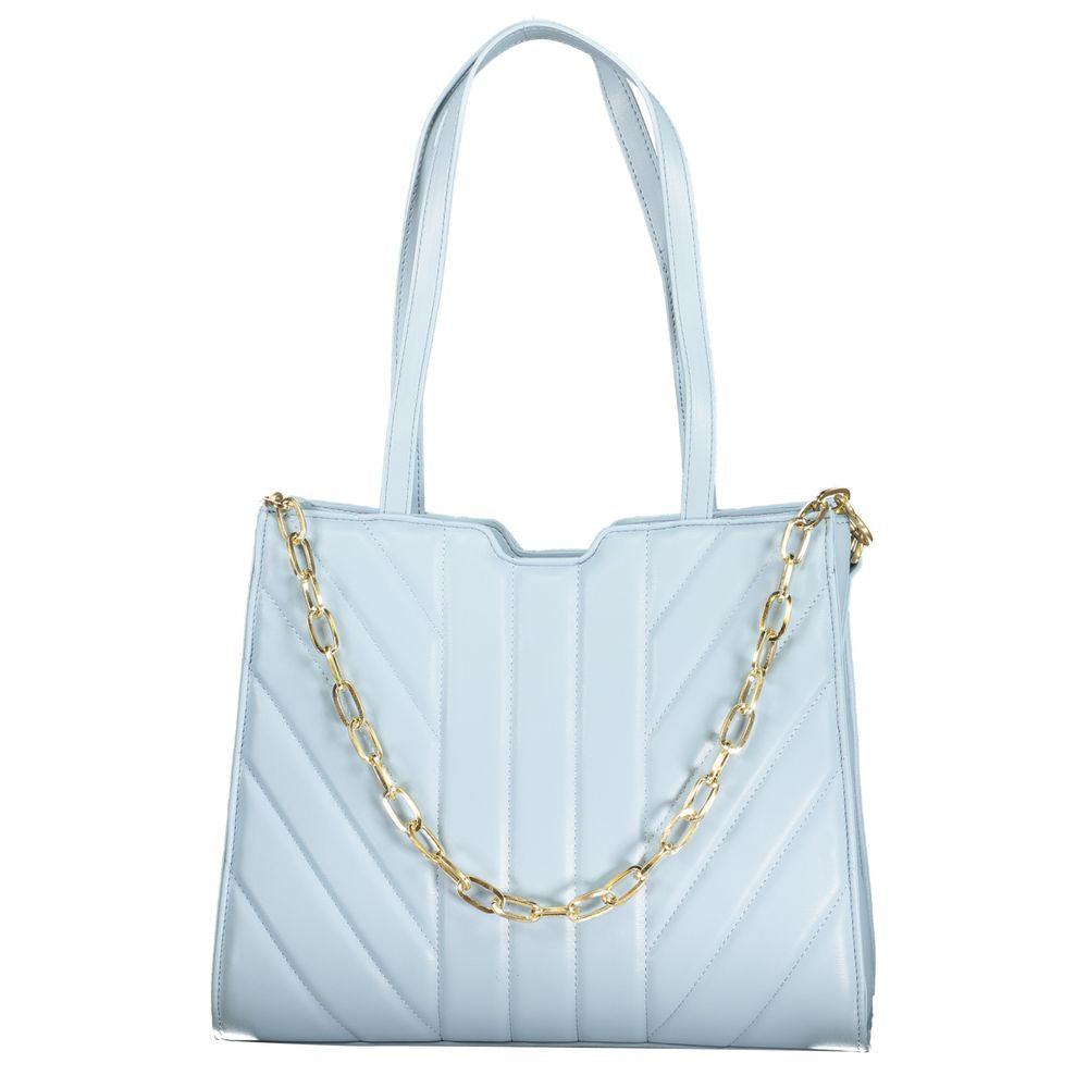 Valentino Bags Light Blue Polyethylene Handbag | Fashionsarah.com