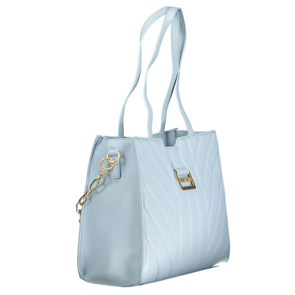 Valentino Bags Light Blue Polyethylene Handbag | Fashionsarah.com