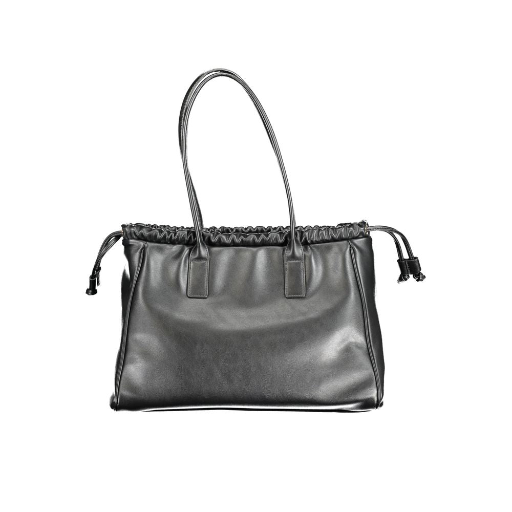 Valentino Bags Black Polyethylene Handbag | Fashionsarah.com