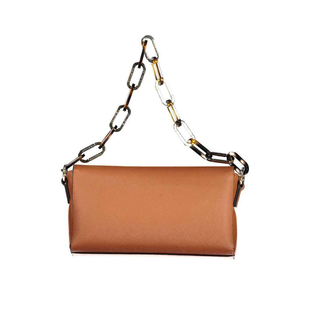 Valentino Bags Brown Polyethylene Handbag | Fashionsarah.com