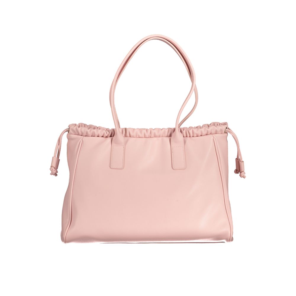 Valentino Bags Pink Polyethylene Handbag | Fashionsarah.com