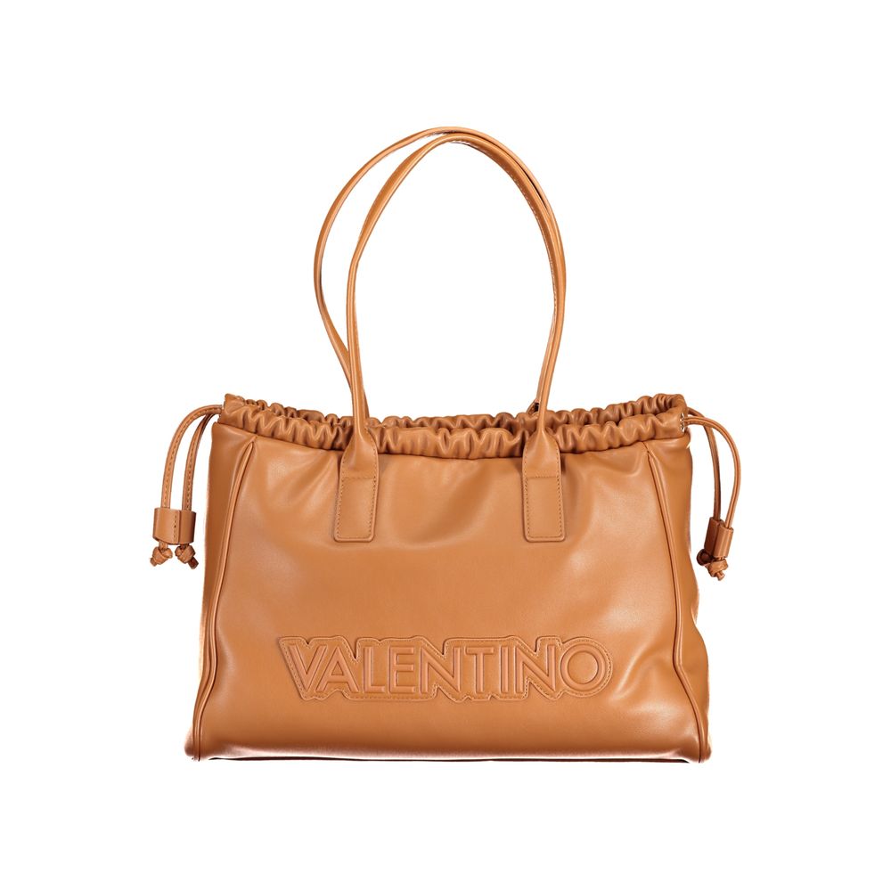 Valentino Bags Brown Polyethylene Handbag | Fashionsarah.com