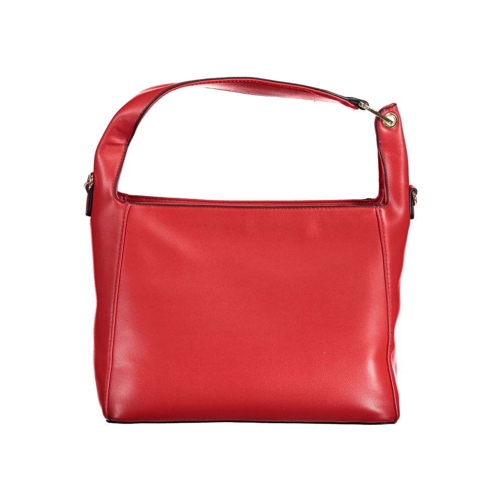 Valentino Bags Red Polyethylene Handbag | Fashionsarah.com