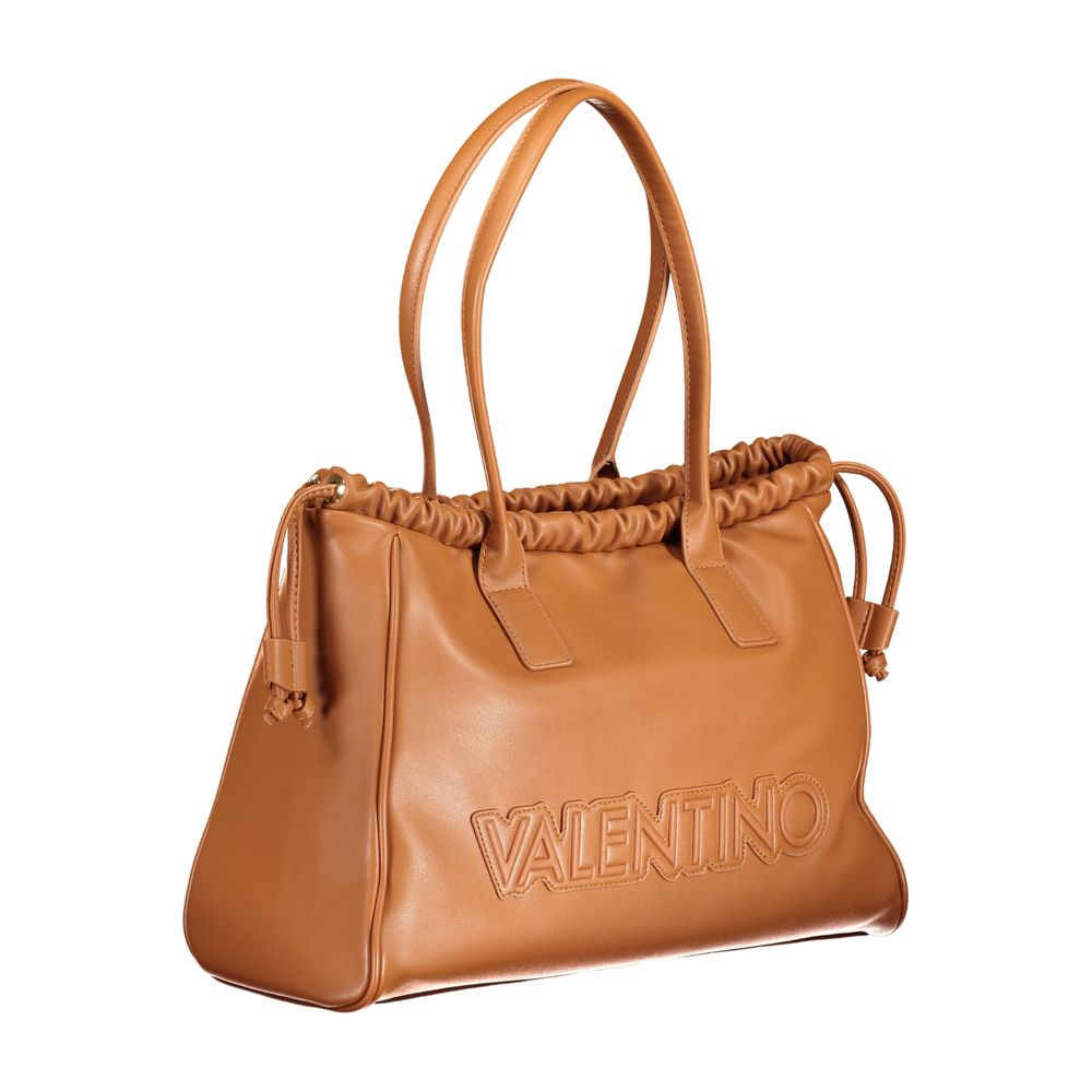 Valentino Bags Brown Polyethylene Handbag | Fashionsarah.com