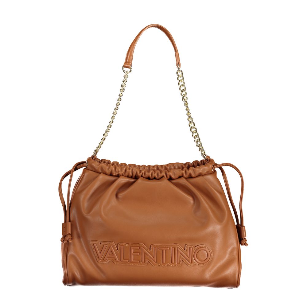 Valentino Bags Brown Polyethylene Handbag | Fashionsarah.com