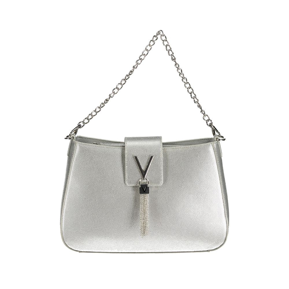 Valentino Bags Silver Polyethylene Handbag | Fashionsarah.com