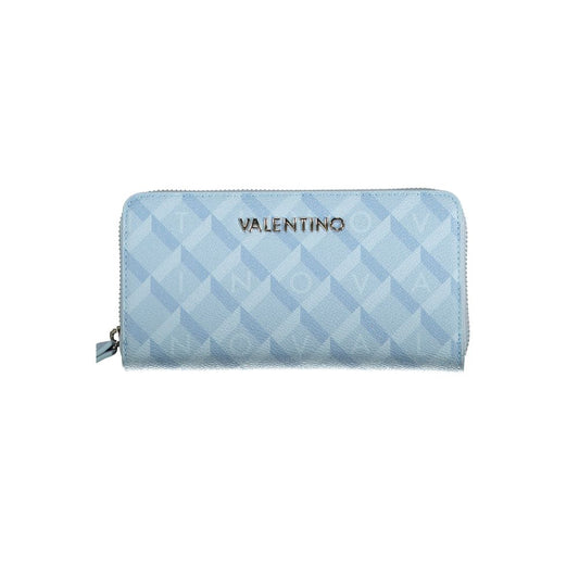 Valentino Bags Light Blue Polyethylene Wallet | Fashionsarah.com