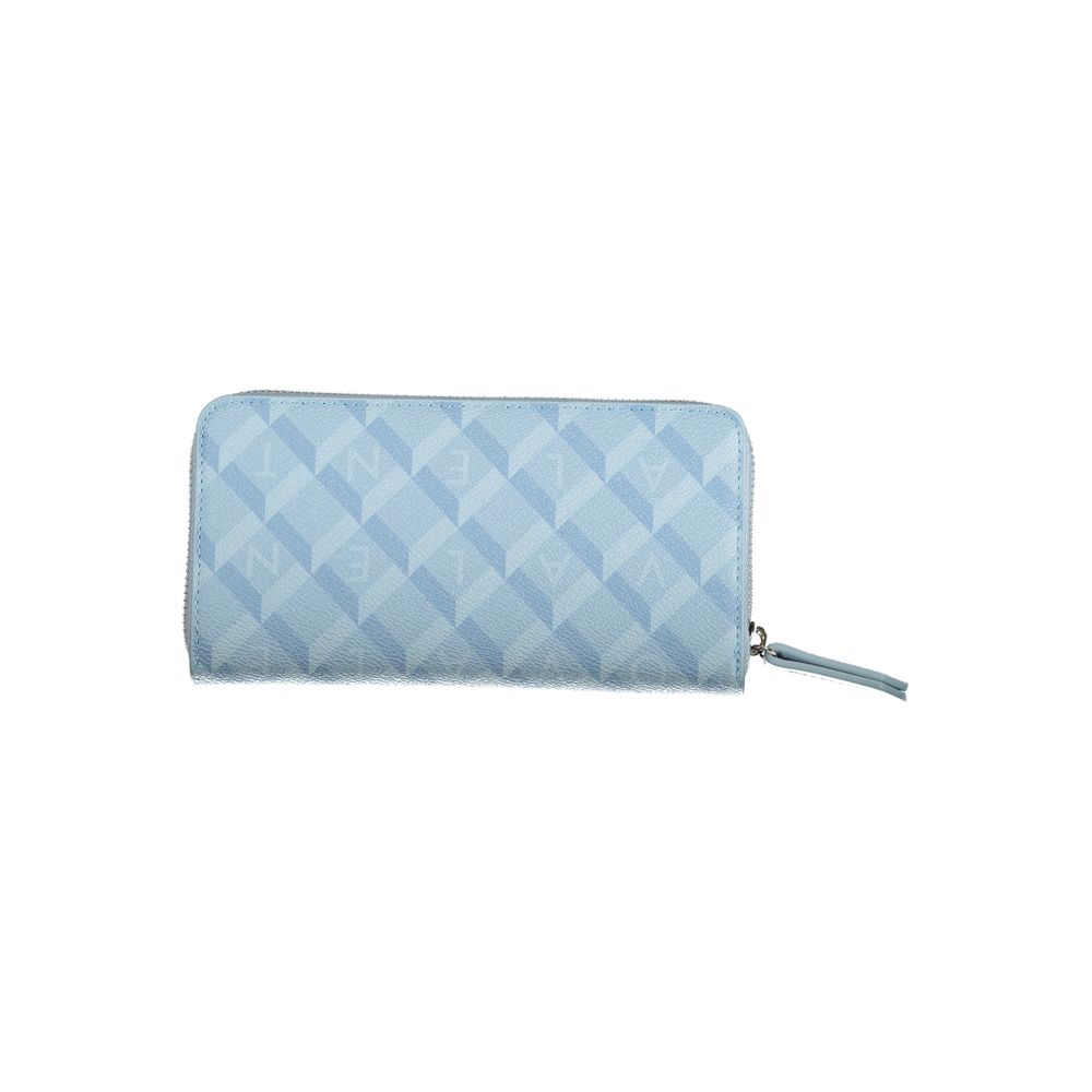 Valentino Bags Light Blue Polyethylene Wallet | Fashionsarah.com