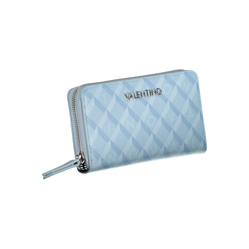 Valentino Bags Light Blue Polyethylene Wallet | Fashionsarah.com