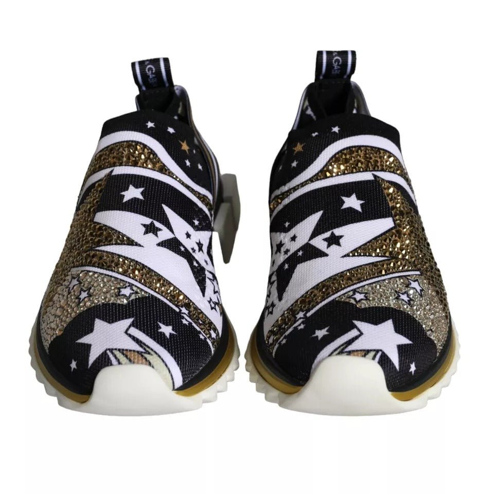 Fashionsarah.com Fashionsarah.com Dolce & Gabbana Multicolor Comet Star Print Sorrento Sneakers Shoes