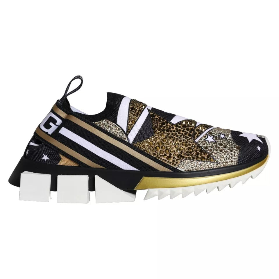 Fashionsarah.com Fashionsarah.com Dolce & Gabbana Multicolor Comet Star Print Sorrento Sneakers Shoes