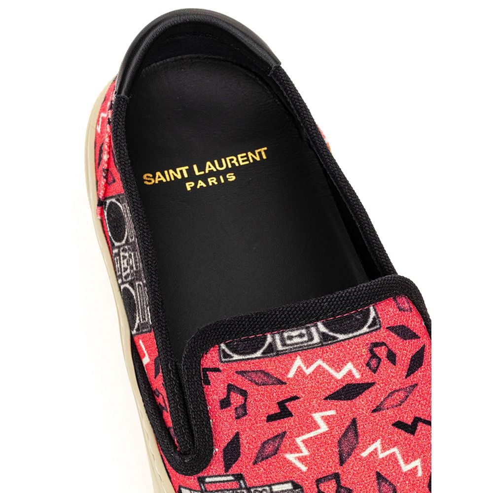 Saint Laurent Pink Cotton Sneaker | Fashionsarah.com