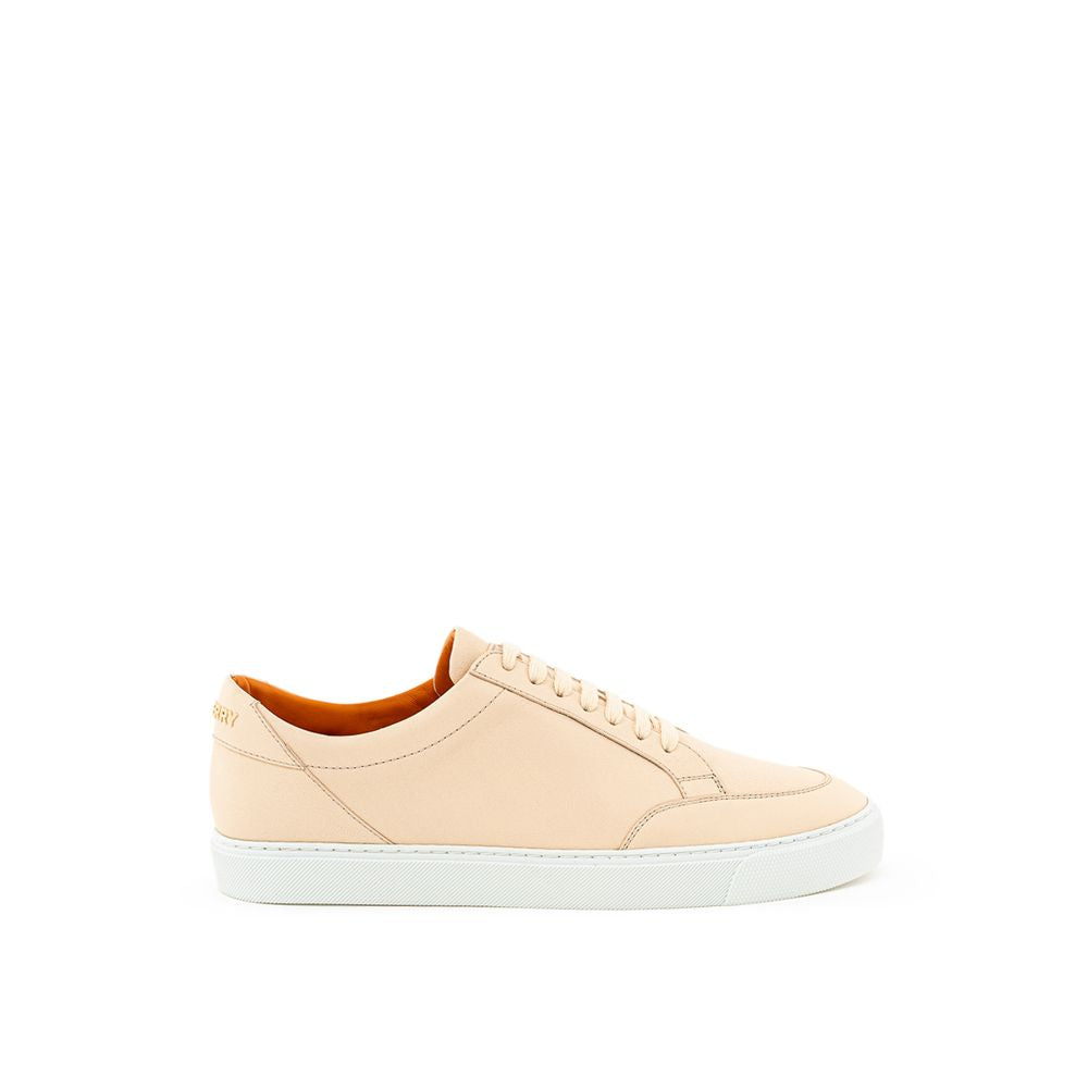 Burberry Pink Leather Sneaker | Fashionsarah.com