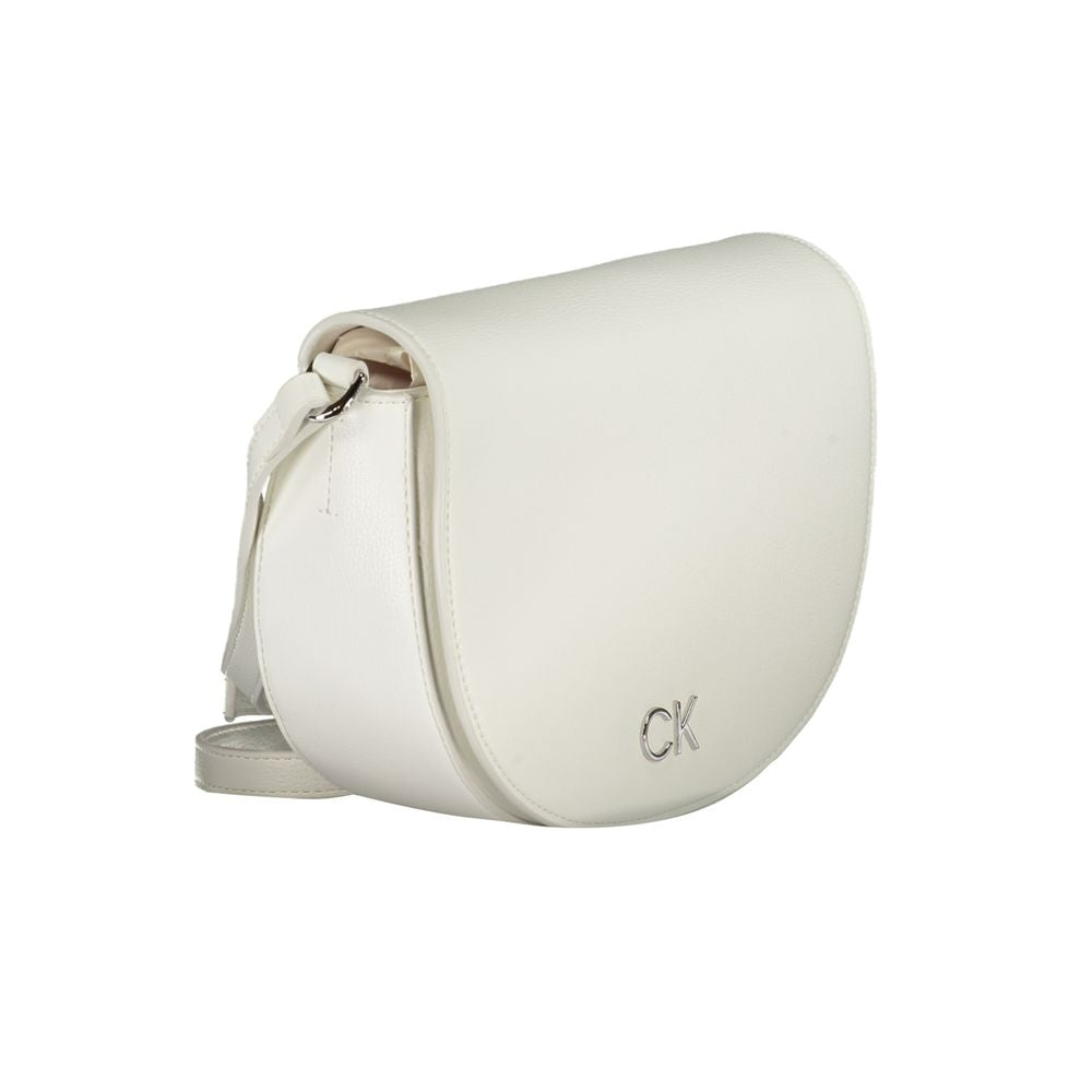 Fashionsarah.com Fashionsarah.com Calvin Klein White Polyethylene Handbag