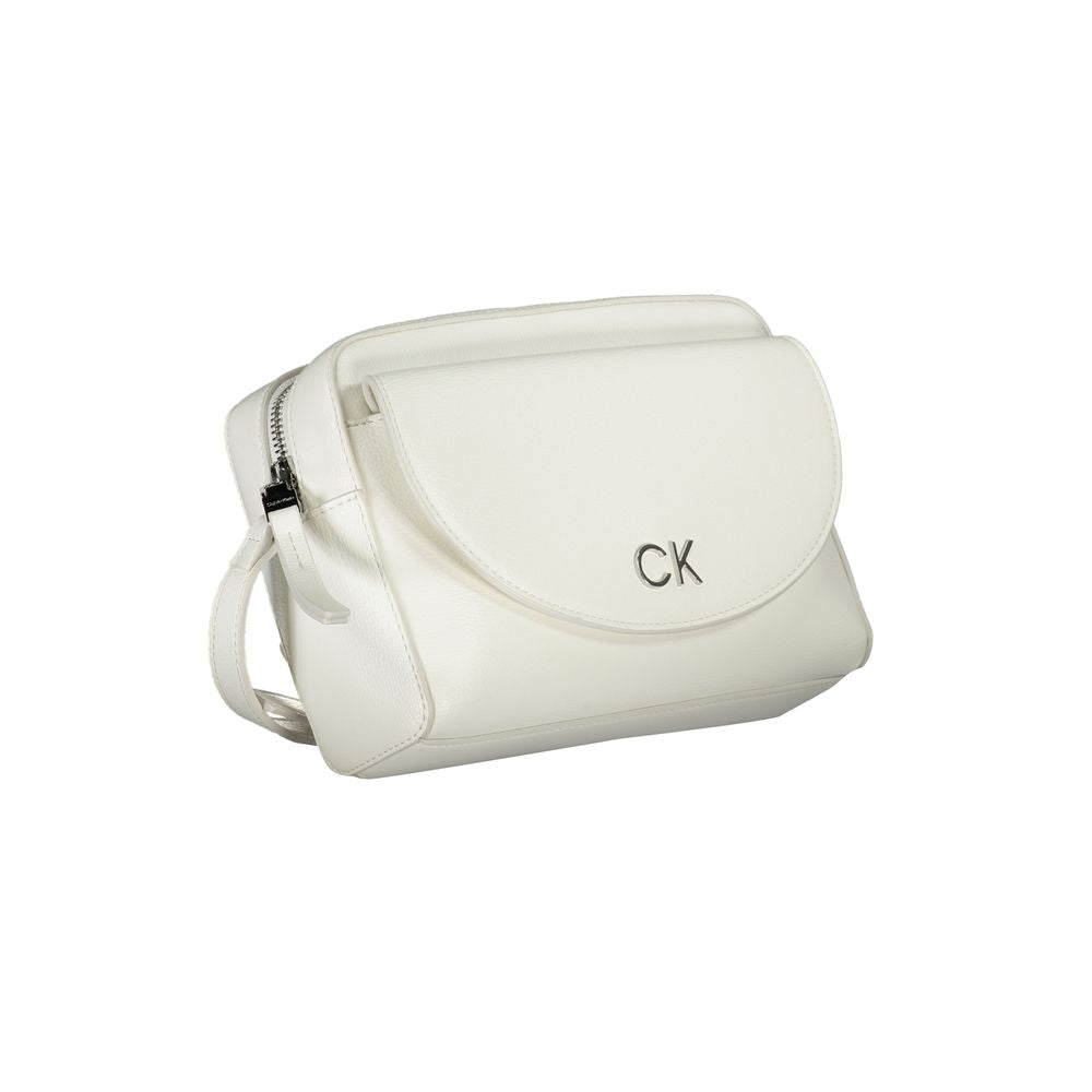 Fashionsarah.com Fashionsarah.com Calvin Klein White Polyethylene Handbag