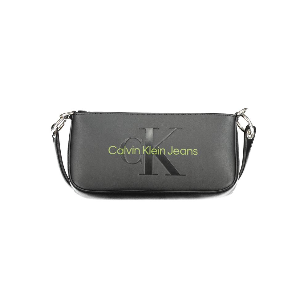 Calvin Klein Black Polyethylene Handbag | Fashionsarah.com