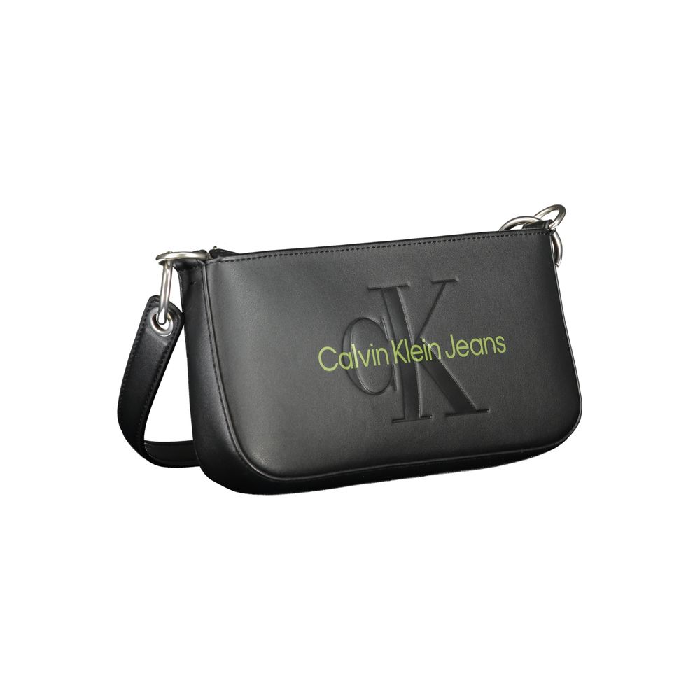 Calvin Klein Black Polyethylene Handbag | Fashionsarah.com