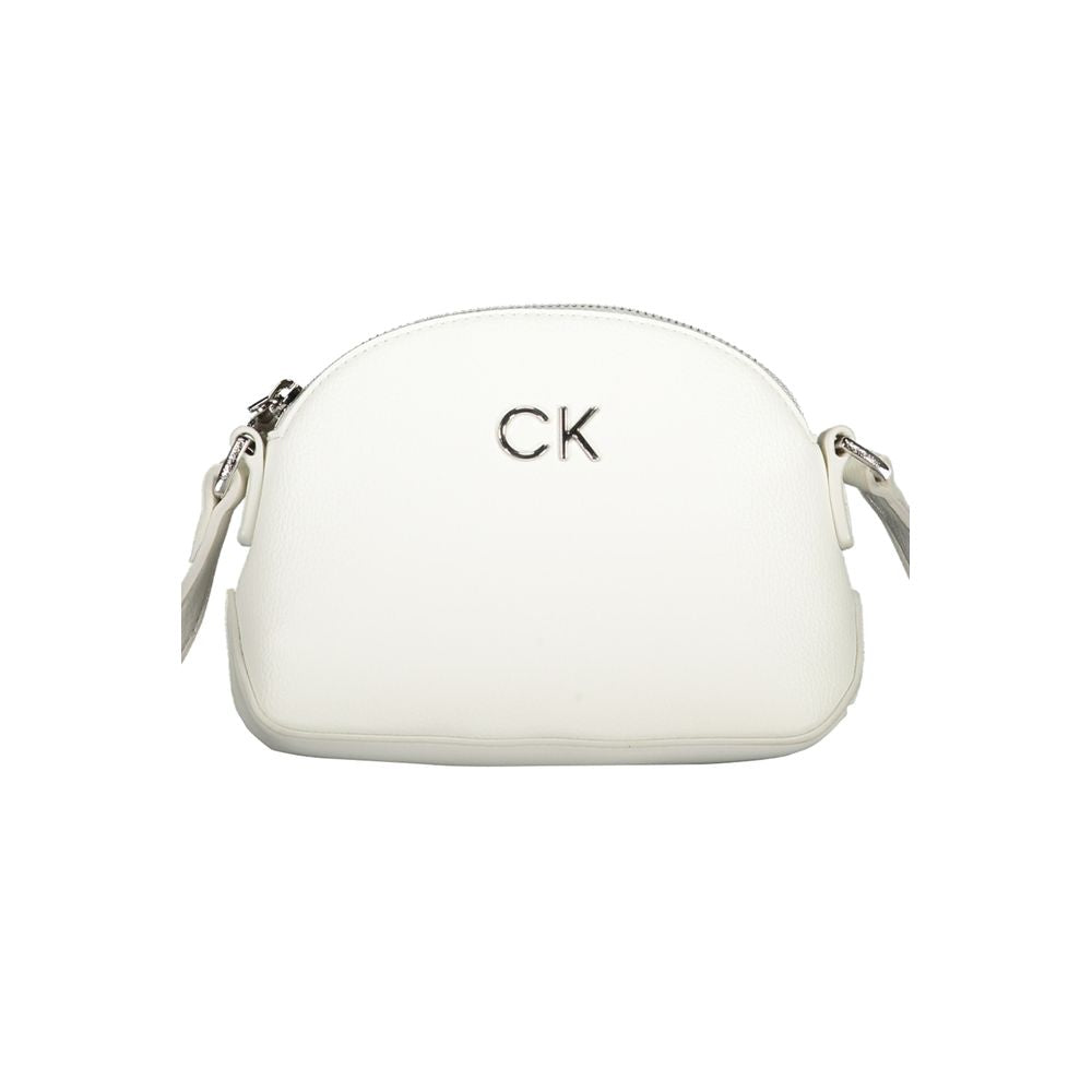 Fashionsarah.com Fashionsarah.com Calvin Klein White Polyethylene Handbag