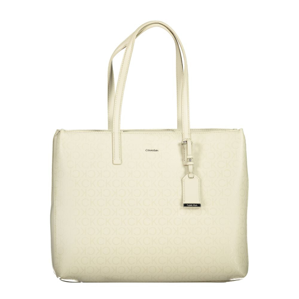 Fashionsarah.com Fashionsarah.com Calvin Klein Beige Polyester Handbag