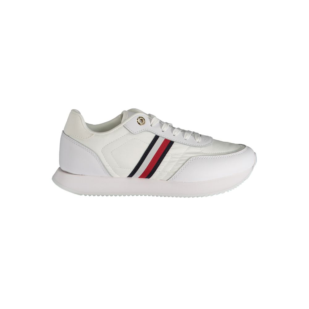 Fashionsarah.com Fashionsarah.com Tommy Hilfiger White Polyester Sneaker