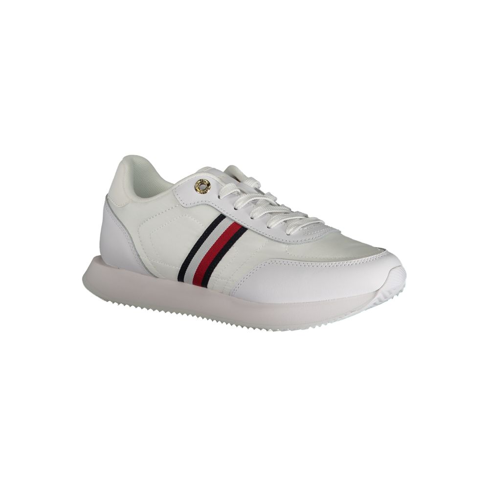 Fashionsarah.com Fashionsarah.com Tommy Hilfiger White Polyester Sneaker